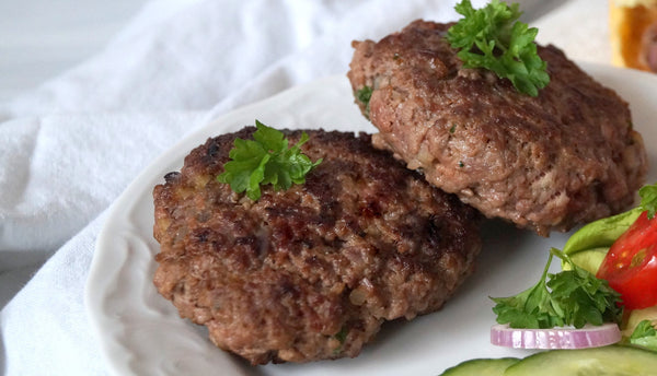 Frikadelle mit Topping für Slimbox Stoffwechselkur